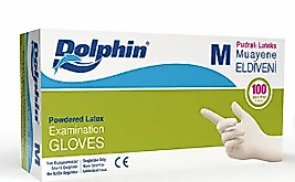 Dolphin Beyaz Muayene Eldiveni